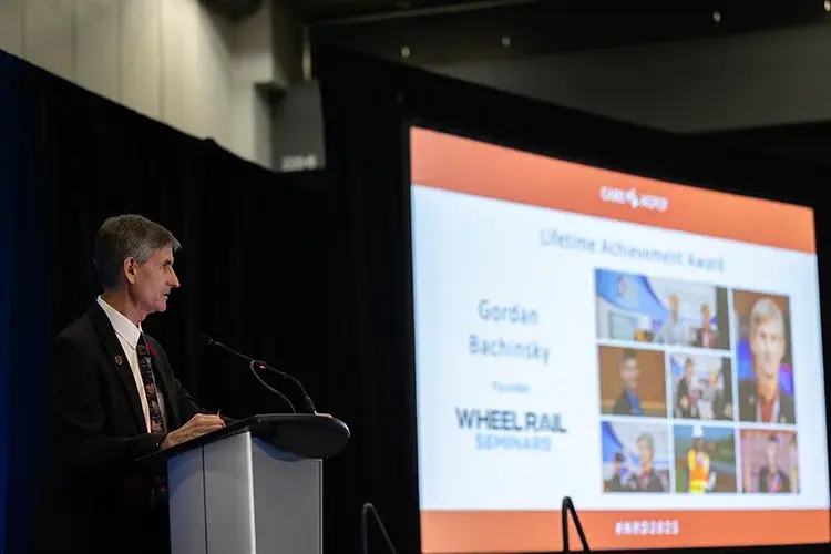 Award ceremony stage photo